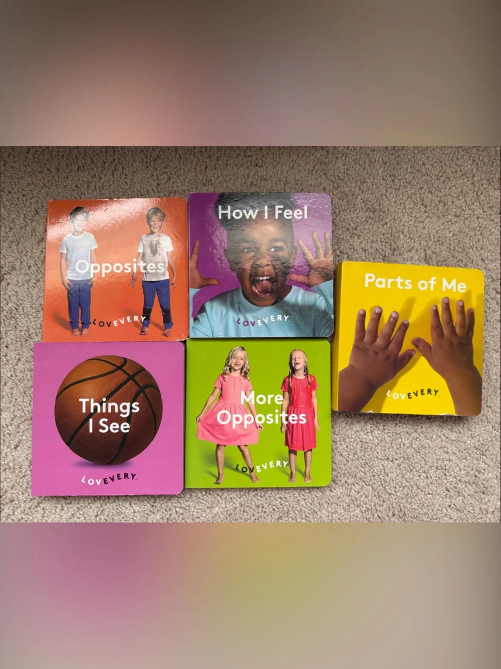 Lovery Kids Board Book Set